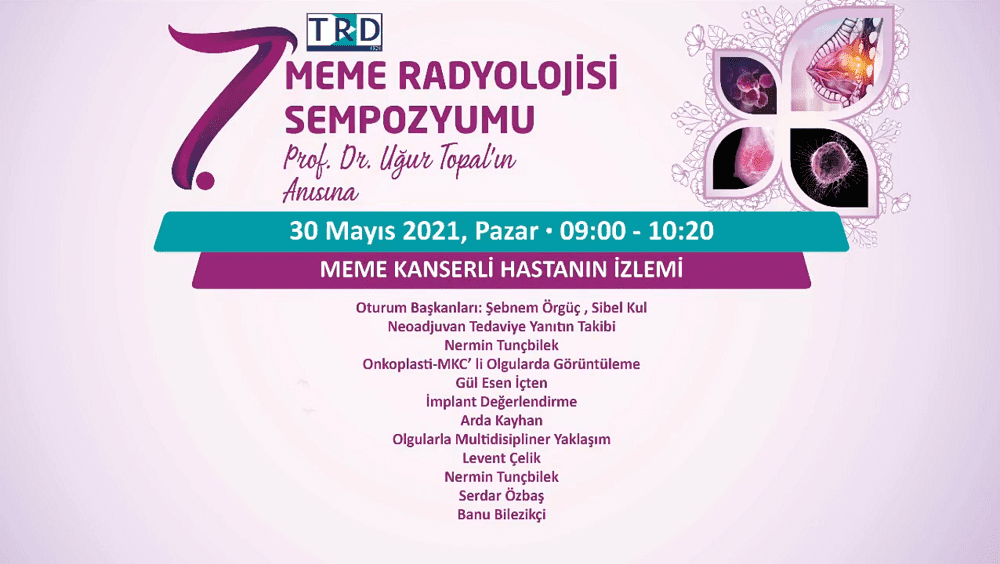 Covid ve Meme Kanseri - Meme Radyolojisi Sempozyumu - Prof. Dr. Levent ÇELİK 30 Mayıs 2021