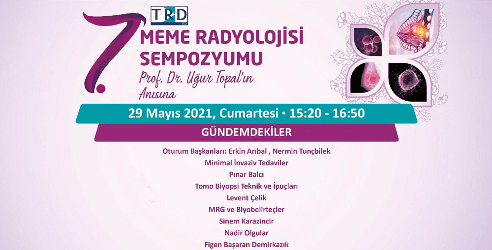 Meme Radyolojisi Sempozyumu - Prof. Dr. Levent ÇELİK 29 Mayıs 2021
