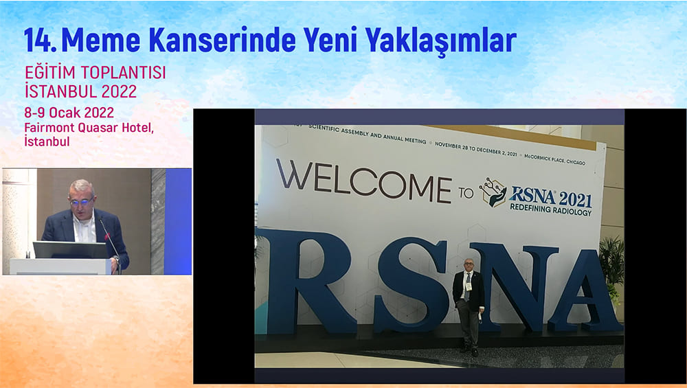 RSNA 2021 - Yapay Zeka Mamografi - 14. Meme Kanserinde Yaklaşımlar 2022